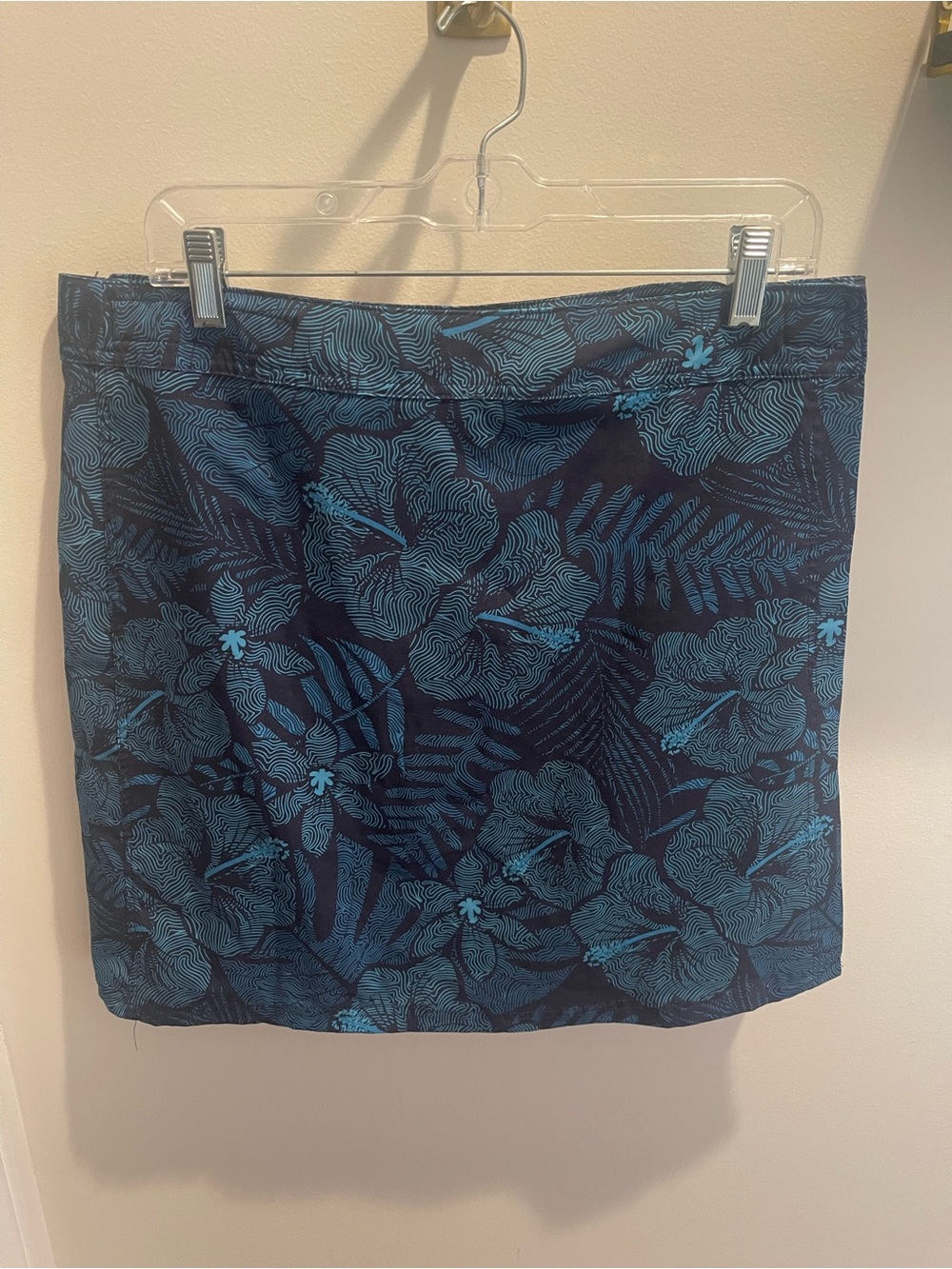 Ripskirt Hawaii Black and Teal Floral Midi skirt